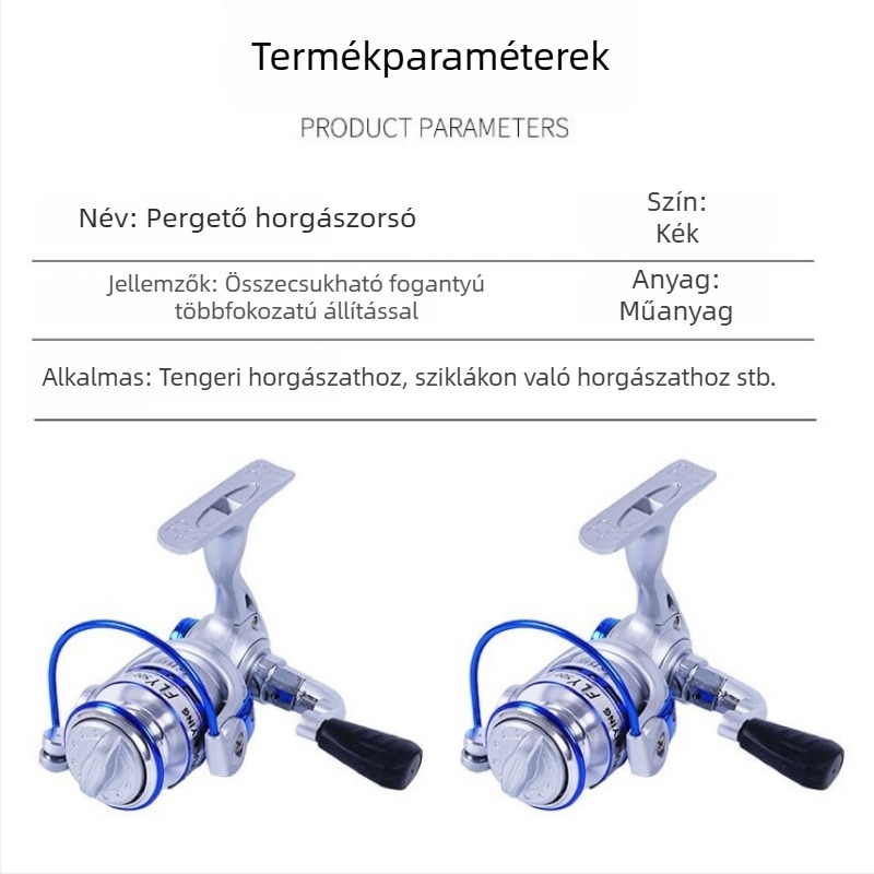 Tutajos horgászorsó, 10 golyóscsapágy