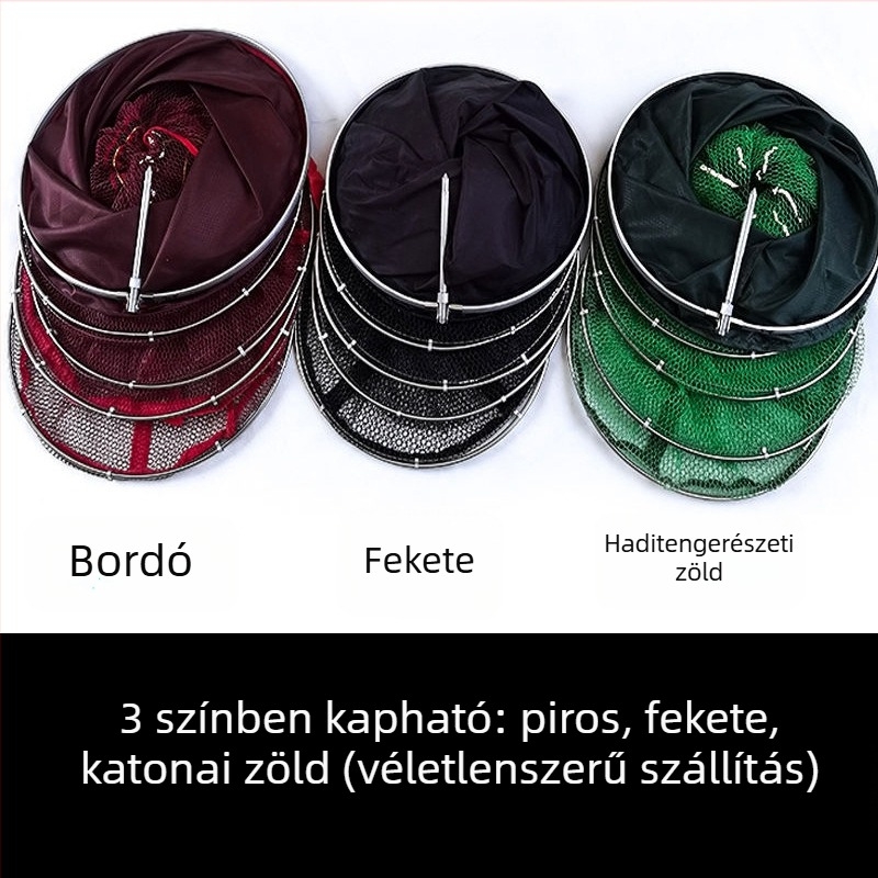 Vastagított halvédő hálózsák dupla gyűrűkkel, gyors szárítással