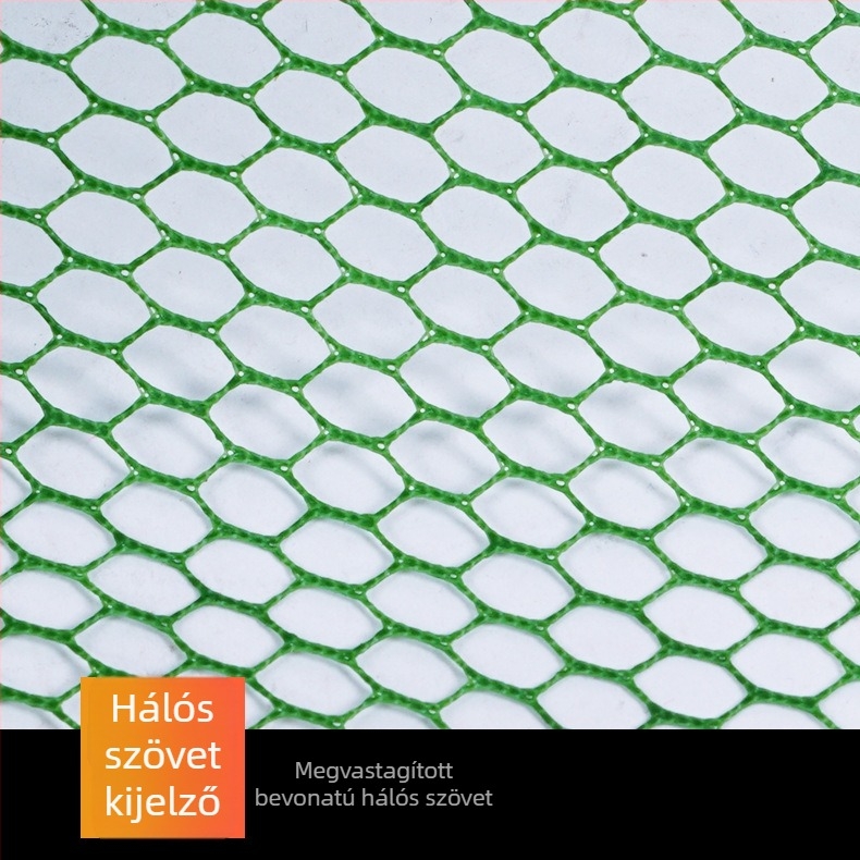Hálós zsák kötőzsinórral és ragasztóval bevont szövettel halak és garnélák védelmére