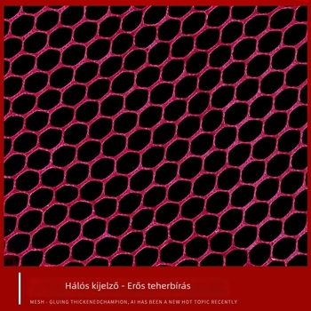 Nylon halvédő peremmel és dupla gyűrűs kialakítással