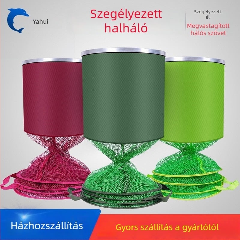 Nylon halvédő peremmel és dupla gyűrűs kialakítással