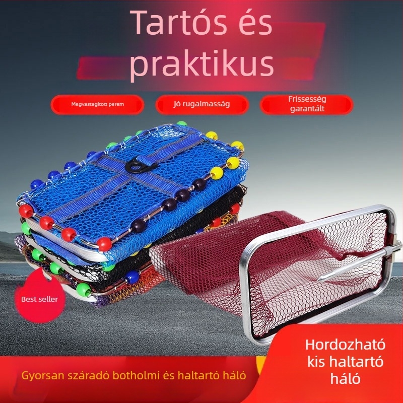 Nylonból készült halvédő négyzetes és téglalap alakú horgász dobozokhoz, hordozható, ragasztó bevonattal, gyorsan száradó
