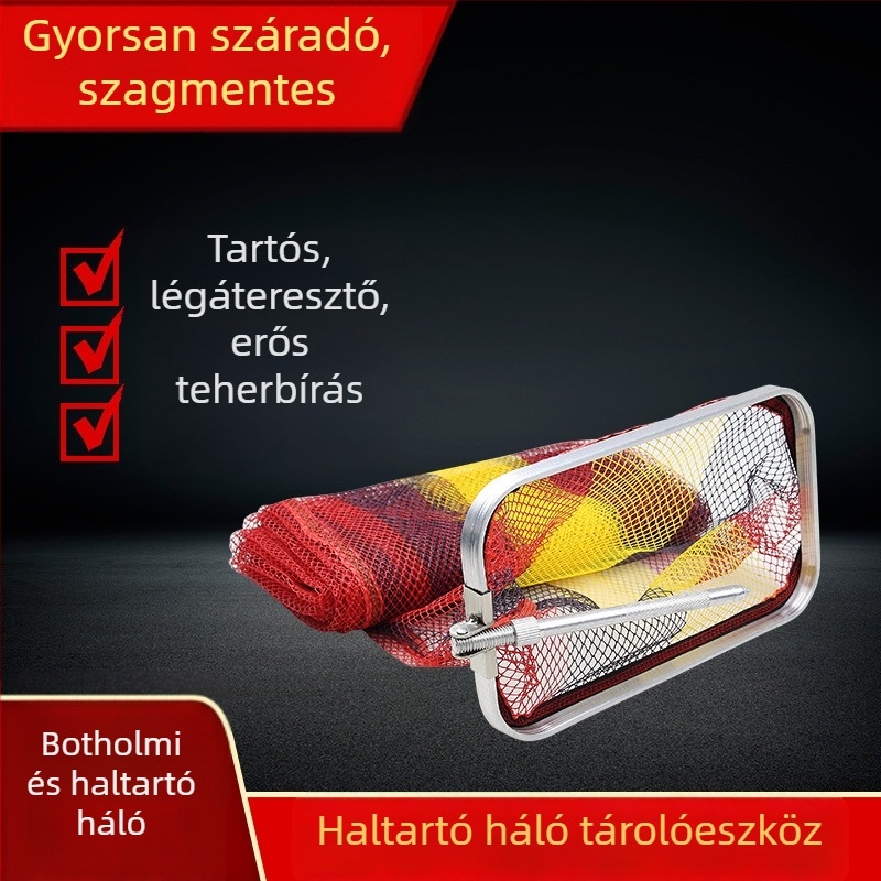 Nylonból készült halvédő négyzetes és téglalap alakú horgász dobozokhoz, hordozható, ragasztó bevonattal, gyorsan száradó