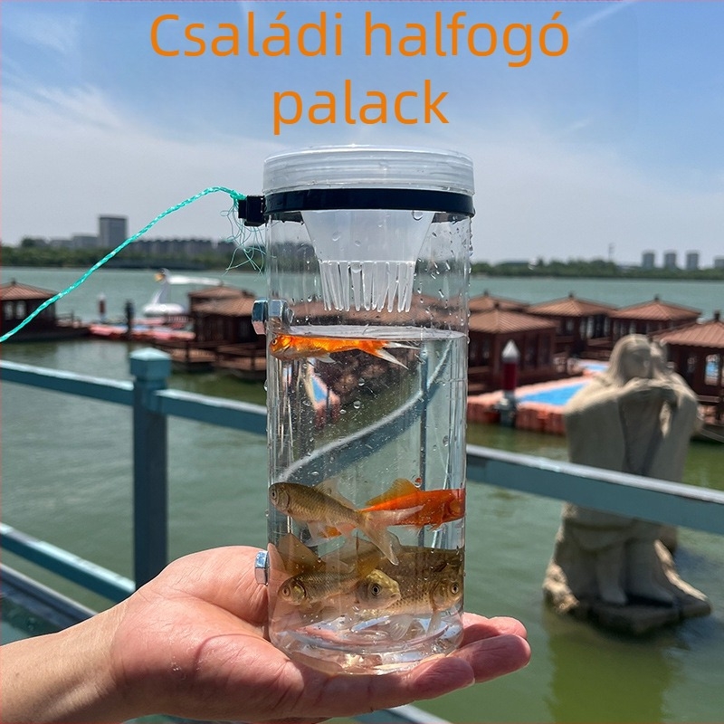 Gyerekeknek szóló halászó üveg — családi horgász eszköz
