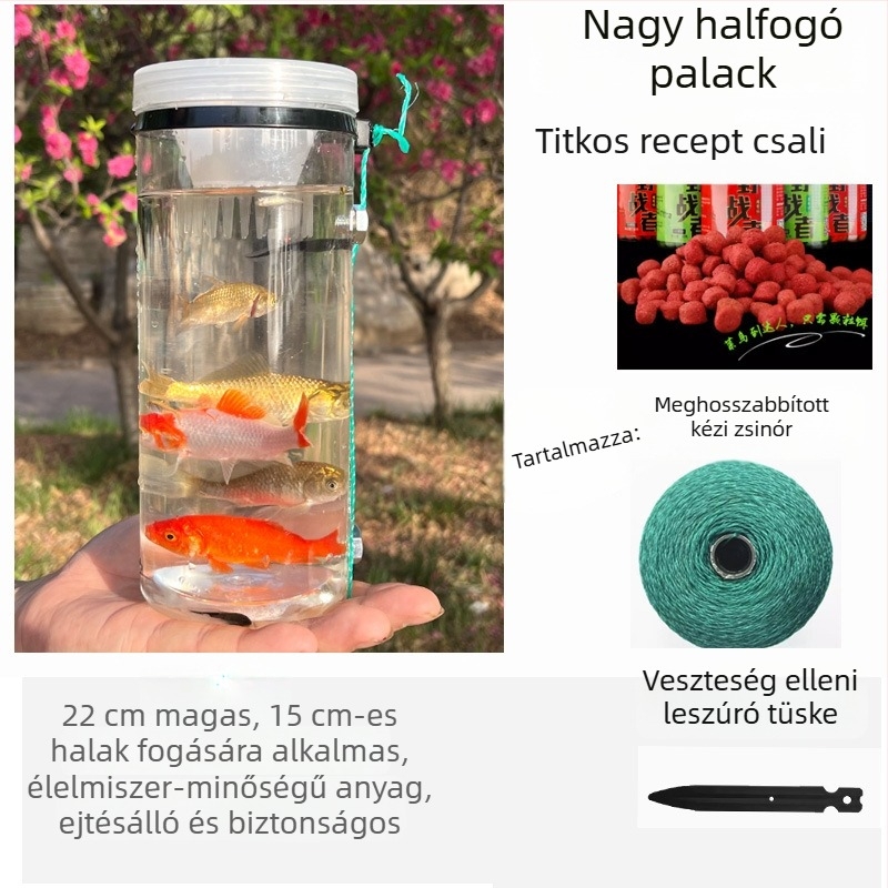 Gyerekeknek szóló halászó üveg — családi horgász eszköz