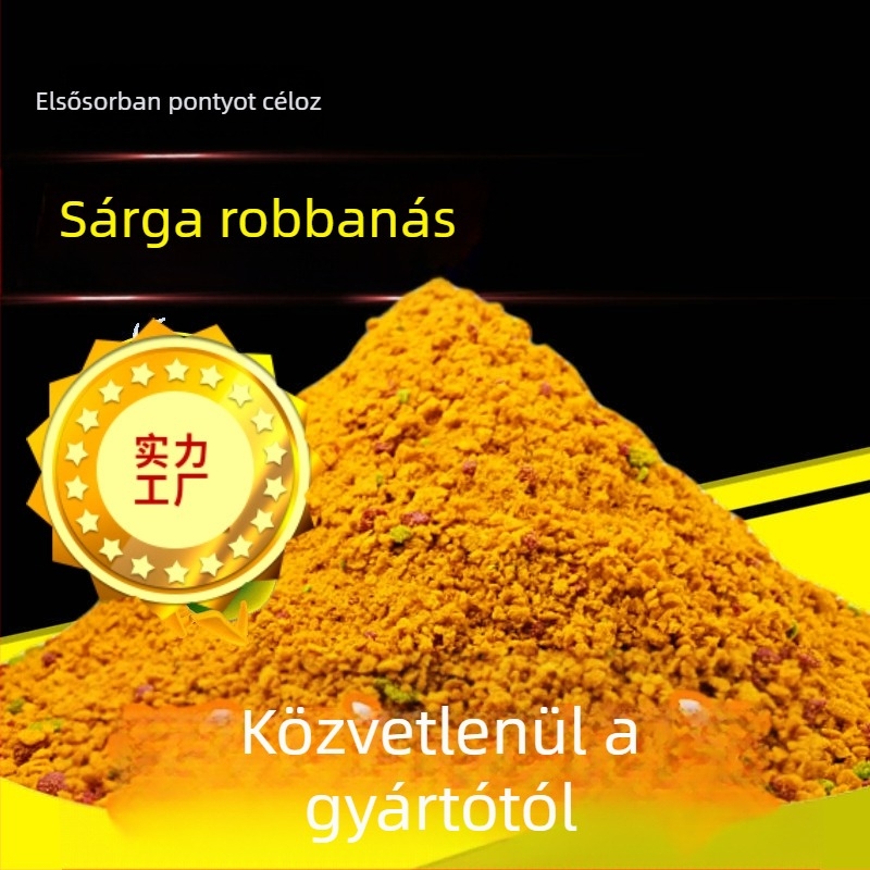 Sujuda Sárga Vihar Ponty Csali, Háromszínű, 600 g, Hal illat