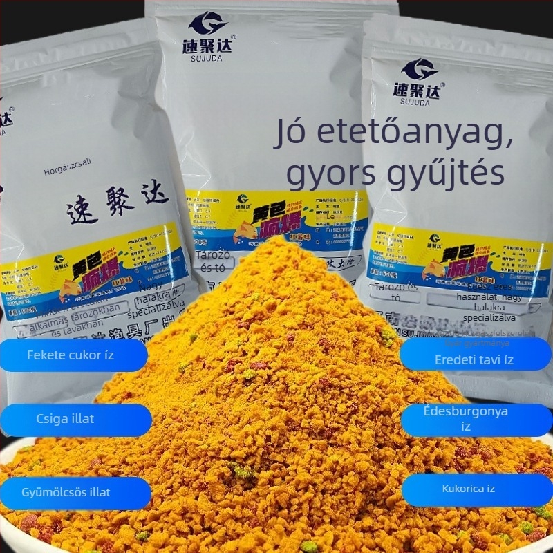 Sujuda Sárga Vihar Ponty Csali, Háromszínű, 600 g, Hal illat