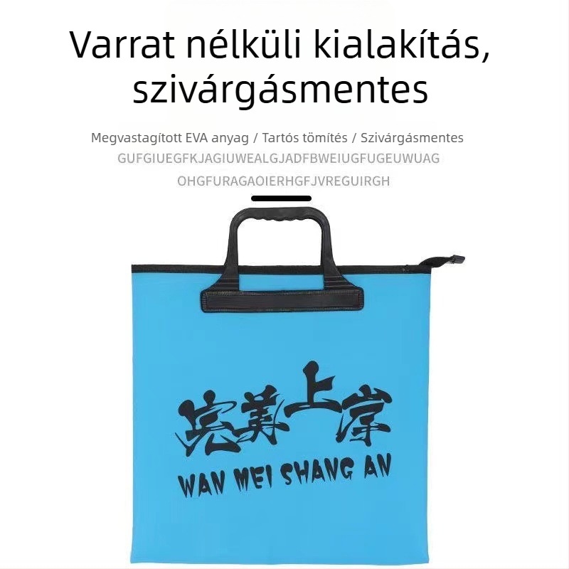 Hordozható EVA halvédő táska — többfunkciós, vastagodott, összecsukható horgásztáska élő halak számára