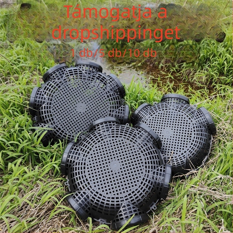 Többlyukas angolna-csali ketrec 3/6/8 lyukkal – csali angolnának, harcsának és garnéla