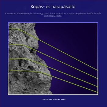 Fő zsinór a horgászathoz, PE damil, ultraerős, hosszú dobásokhoz