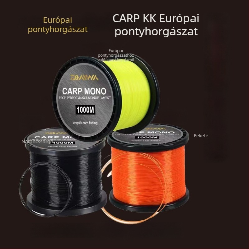 Pontyhorgász damil, európai stílus, nylon, nagy szakítószilárdságú