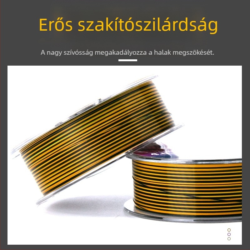 Nylon fő zsinór, félfelúszó, tengeri horgászat, 150 m hosszú, kopásálló