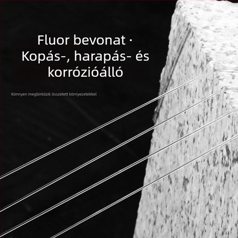 Szénszálas horgászdamil – fő damil és előke tengeri horgászathoz, nagy szakítószilárdság
