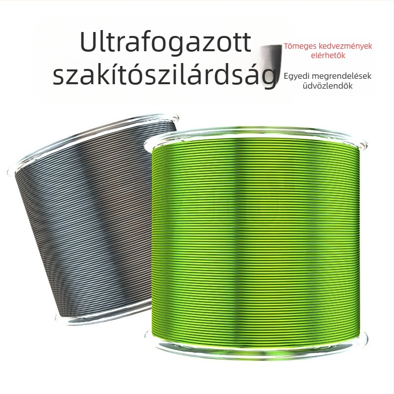 Muzi nylon fő damil horgászathoz, 500 m, átlátszó