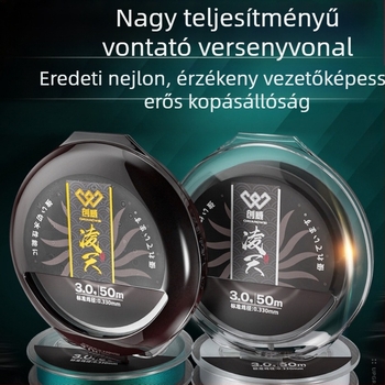 Chuangwei nejlon főzsinór és segédzsinór – rendkívül erős, rendkívül puha horgász zsinór
