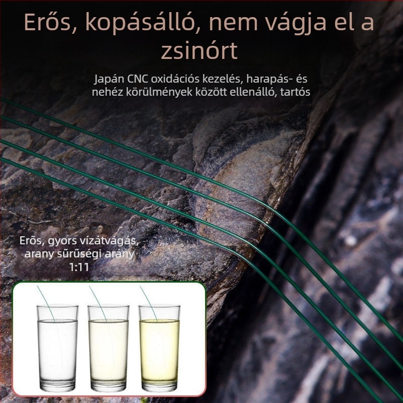 Nylon fő damil – ultra puha, láthatatlan