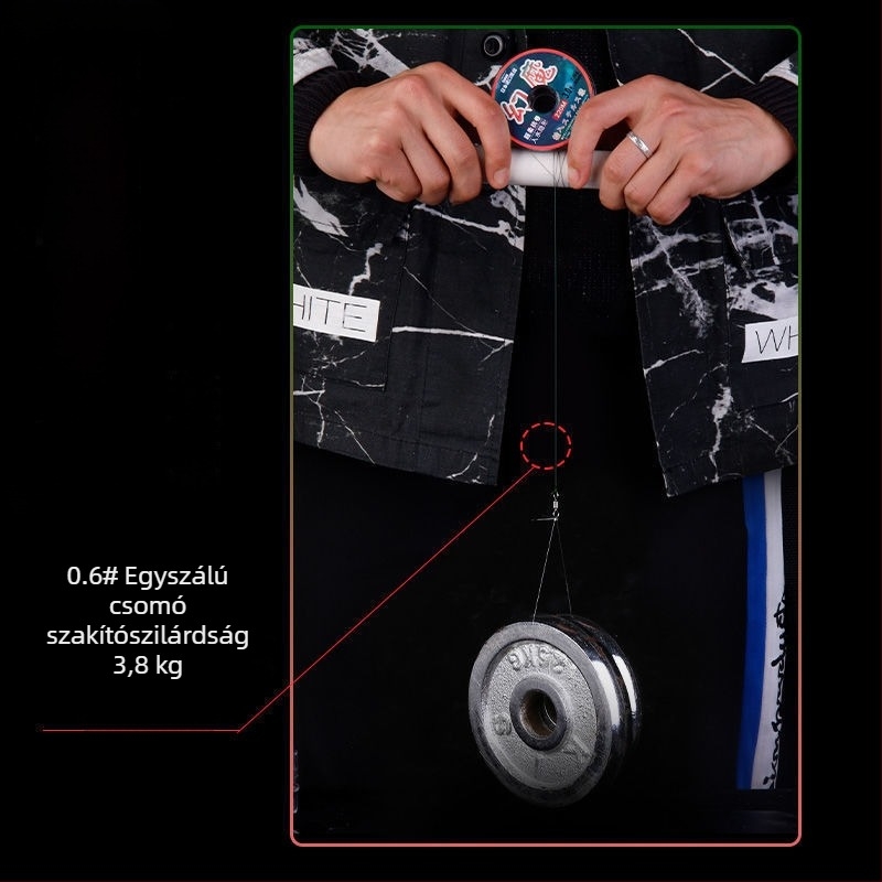 Nylon fő damil – ultra puha, láthatatlan
