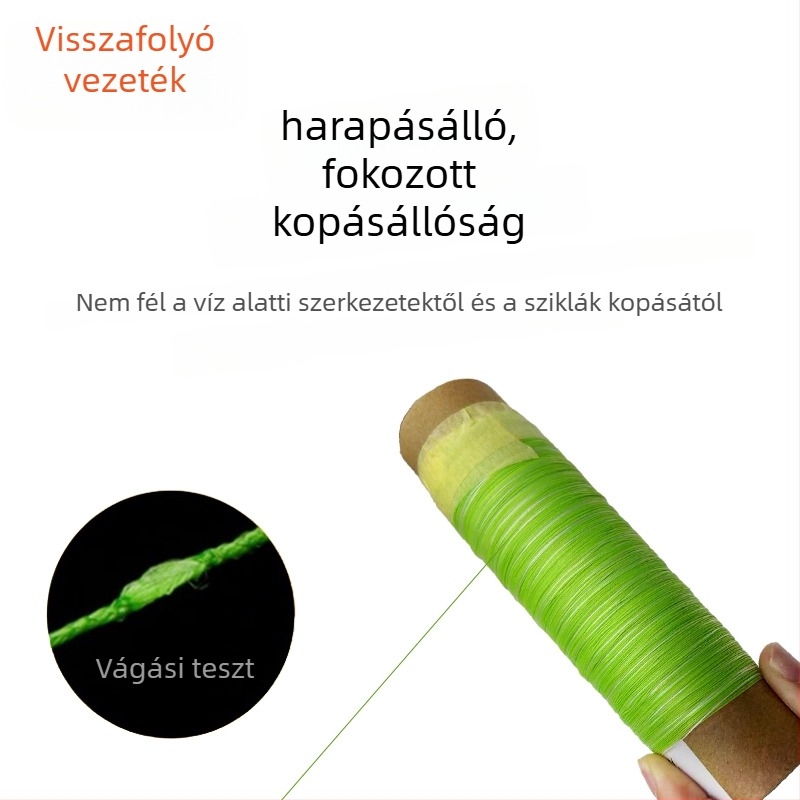 YGKPE SUPER PE horgász zsinór, magas szakítószilárdságú, nem fluoreszkáló, nappali használatra