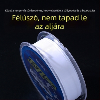 Félig lebegő nylon horgász-zsinór tengeri horgászatához, 150 m, dobáshoz