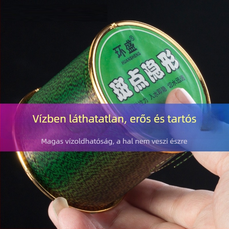Nylon fő horgász zsinór, ultra magas szilárdságú, 500 m hosszú, 50 darab/doboz