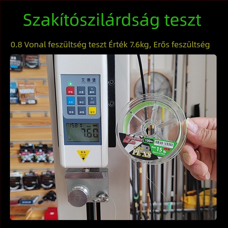 YGK 8-szálas PE zsinór, ultra-erős tengeri horgászathoz