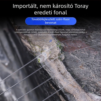 Toray nylon horgász zsinór — ultra puha, magas szakítószilárdság, fő zsinór és vezető zsinór, prémium