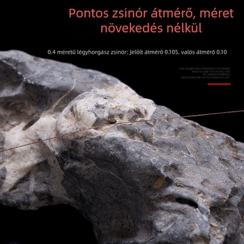 Huansheng PE szénmagos alsó zsinór, 0.2 mm, rendkívül erős horgász zsinór