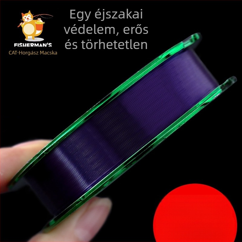 Nylon fő zsinór, nagy szakítószilárdságú, 120 m, láthatatlan