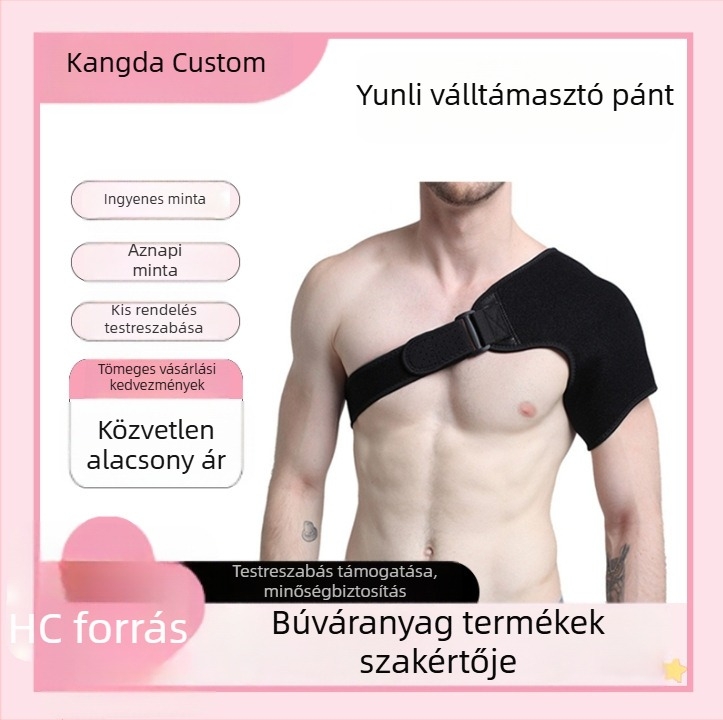 Neoprén vállvédő állítható pánttal