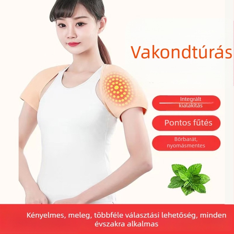 Vállmelegítő kendő alvás közben, nyak- és vállvédő, velúr bélés, négy évszakos, felnőtteknek