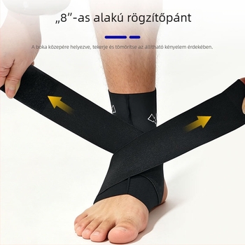 Sportos bokavédő a rehabilitációhoz, rögzítő bokavédő, ficam és csavarodás elleni védelem