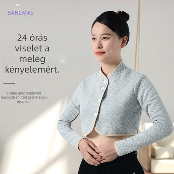Pamut vállmelegítő sál nőknek, meleg védelmet nyújt a nyaknak és a vállaknak, méretek M/L/XL, szülés utáni időszakra