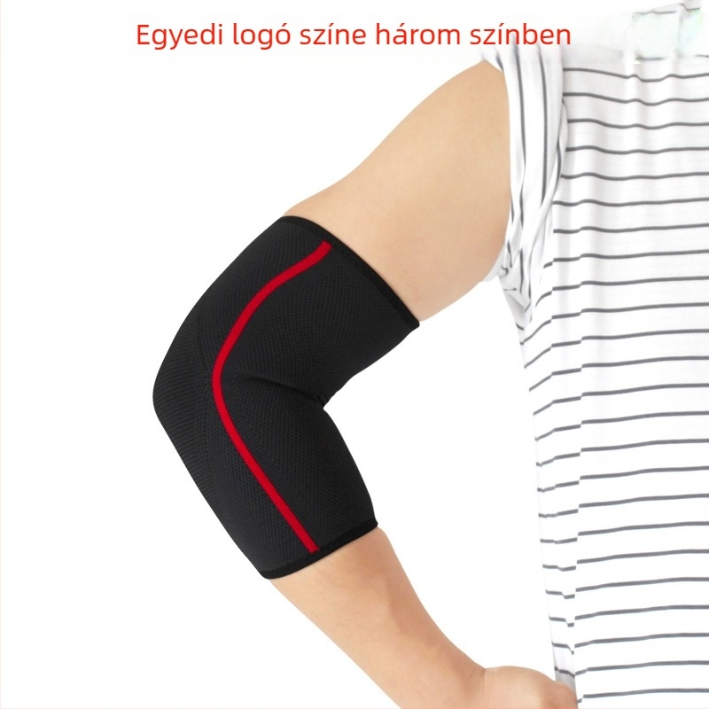 Sport könyökvédő készlet, nylonból, lélegző latex-spandex anyaggal, méretek S–XL