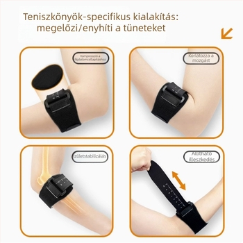 Sportos könyökvédők férfiak és nők számára – badminton, tenis és kosárlabda
