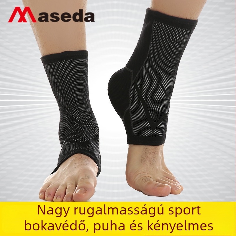 Masda nylonból készült kötött bokavédő, négyoldalas rugalmas kialakítás, ficam elleni védelem futáshoz, edzéshez és kosárlabdához