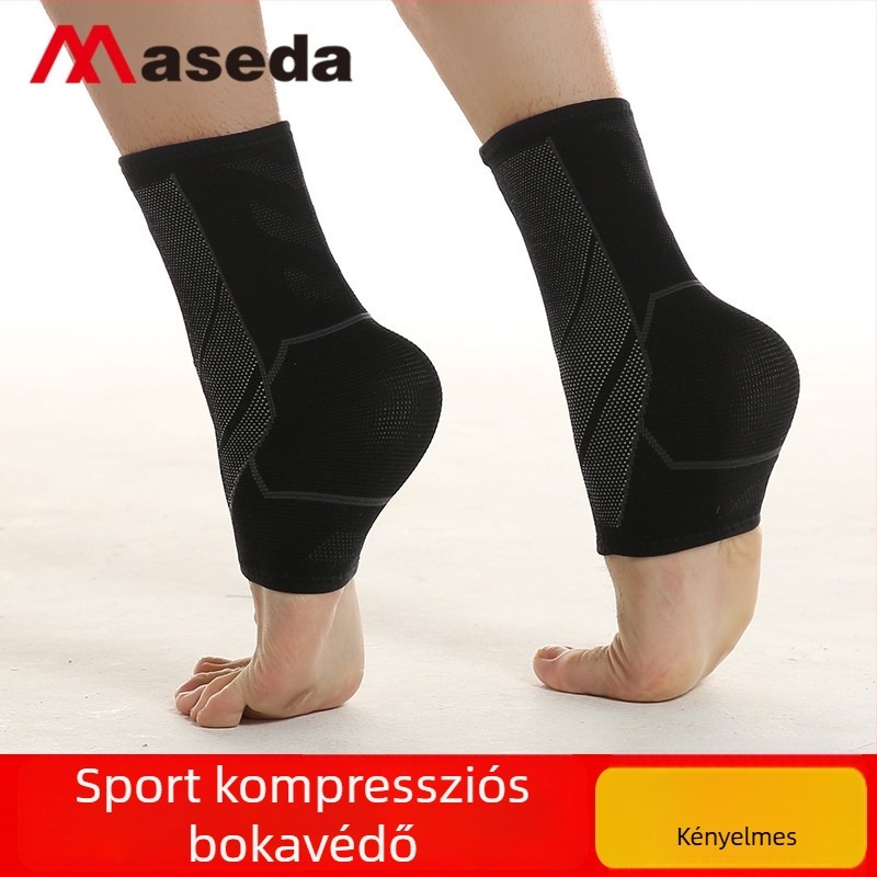 Masda nylonból készült kötött bokavédő, négyoldalas rugalmas kialakítás, ficam elleni védelem futáshoz, edzéshez és kosárlabdához