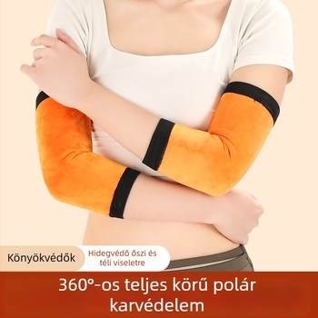 Fleece belsővel ellátott könyök- és csuklóvédők felnőtteknek – meleg, vastag védelem őszre és télre