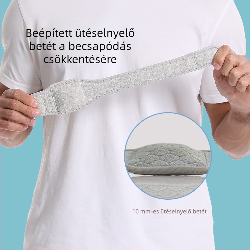Tenisz- és tollaslabda könyökvédő, állítható rögzítés, ütésvédő, alkalmas kerékpározáshoz és fitneszhez