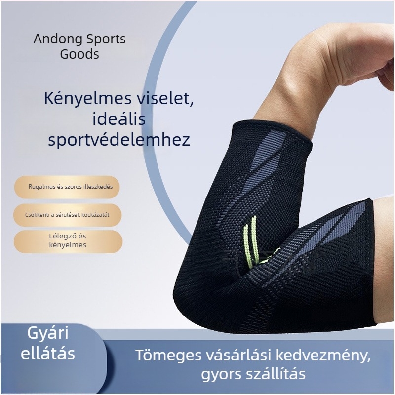 Futó könyökvédő - nedvességelnyelő, lélegző, nylon, egy méret, felnőtteknek
