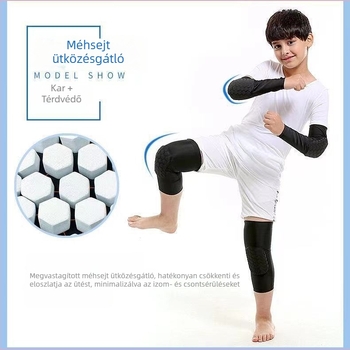 Gyerekeknek napvédő karhüvely kosárlabdához, Lycra anyagból