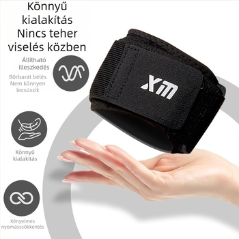Könyökvédő karpánt körbefutó, állítható kompresszióval röplabdához
