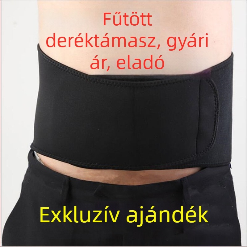 Önmelegítő deréköv mágnesekkel és turmalinnal