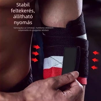 Fitnesz könyökvédők, kötések, kesztyűk és csuklópántok súlyemeléshez