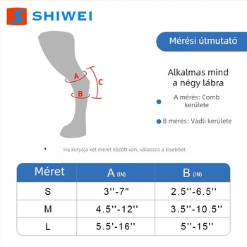 Maxda Kutyák térdvédői, ízületi védelem és stabil támasz, a nyalogatás megelőzése