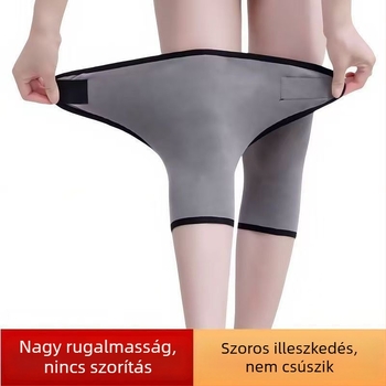 Velcro-os térdvédők idős férfiak és nők számára — ízületi védelem és meleg a őszi–téli kerékpározáshoz