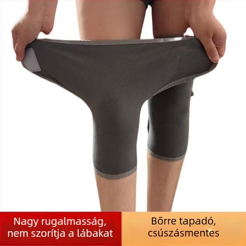 Velcro-os térdvédők idős férfiak és nők számára — ízületi védelem és meleg a őszi–téli kerékpározáshoz