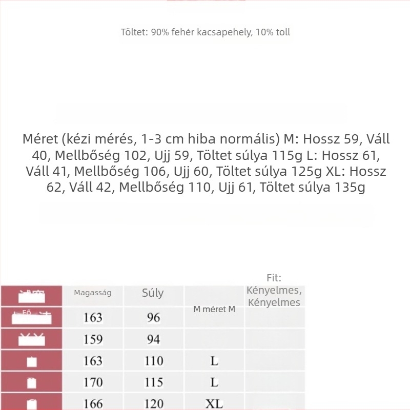 2025 őszi–téli könnyű, bolyhos, meleg rövid dunyha dzseki 90 fehér kacsa tollal Morandi színben, álló gallérral