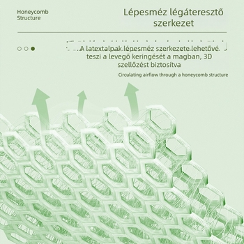 Farkasfog formájú latex párna, sima masszázs granulákkal, testre szabható felnőtteknek