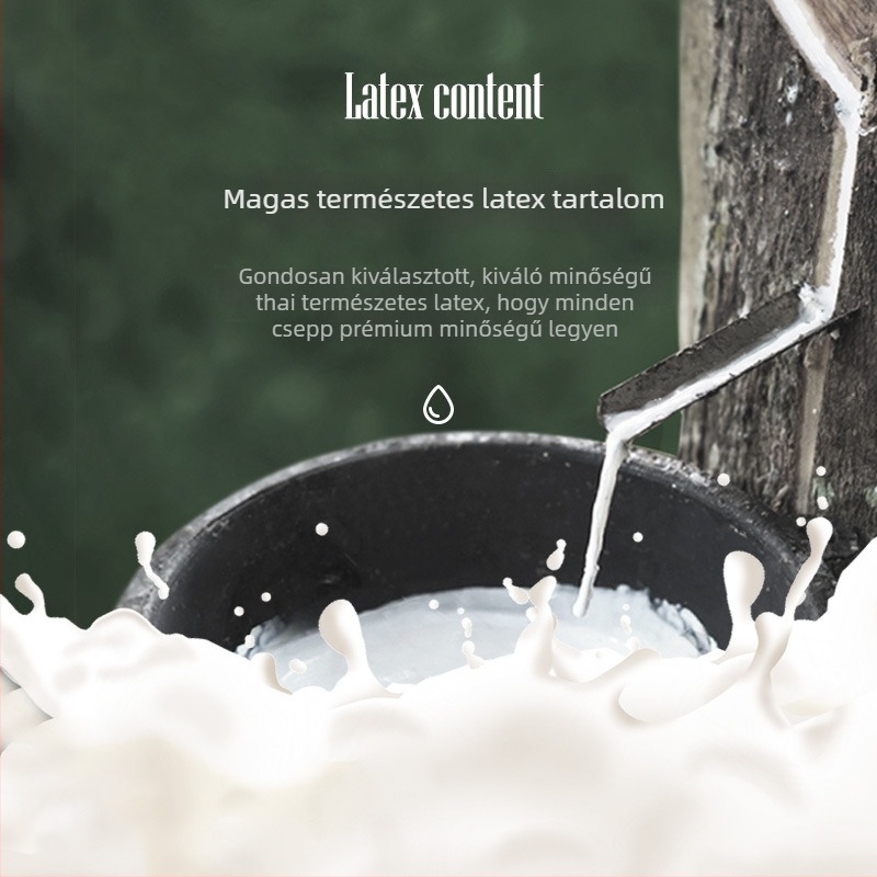 Természetes latex hosszú téglalap alakú párna nyaki támasz gyerekeknek és felnőtteknek