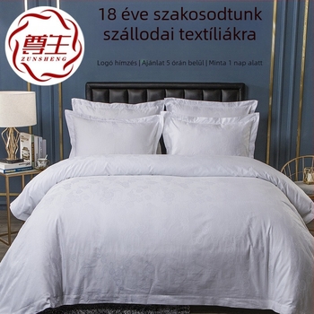 2020 új szállodai négy darabos ágyneműkészlet, jacquard 60 szálas pamutból